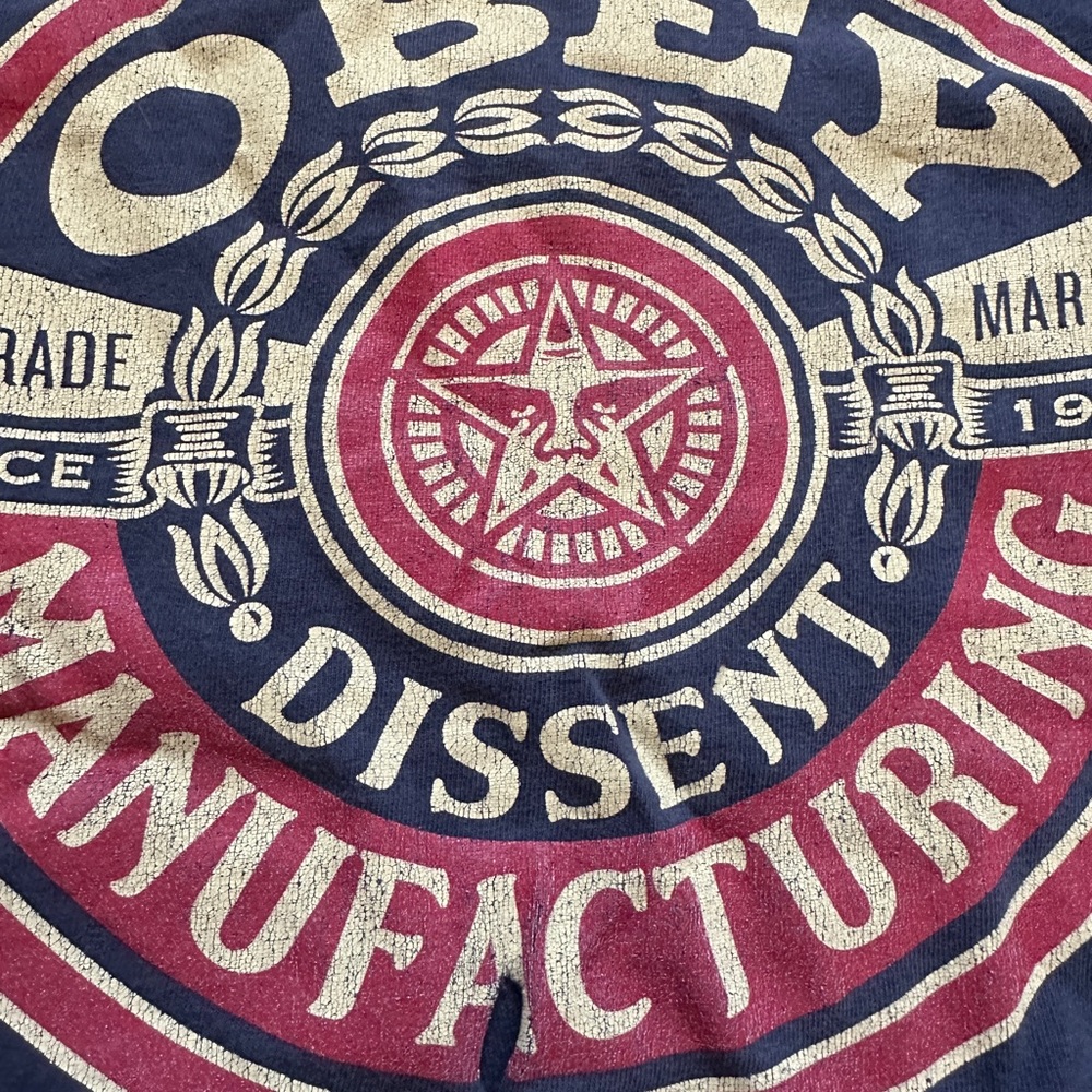 Obey dark blue shirt - Picture 4 of 4